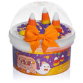 Candy Corn Frosting Butter Slime
