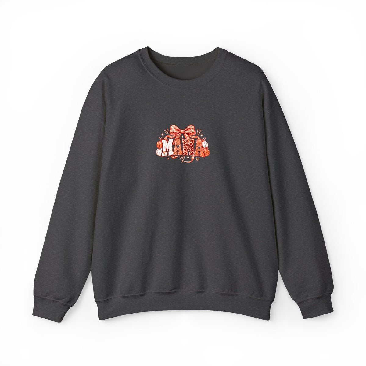 Cute Orange Kittens Crewneck Sweatshirt — Small Chest Cat Cluster Design