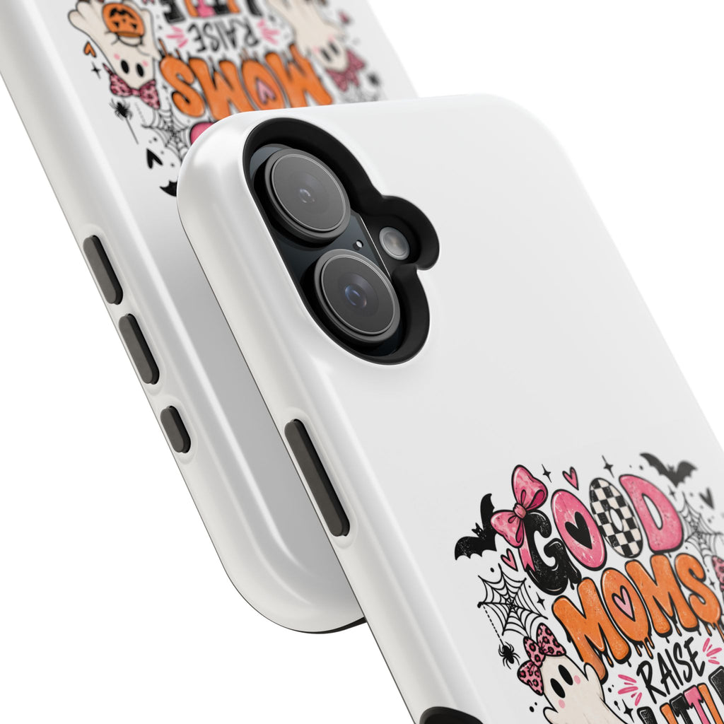 Phone Case — “Good Moms Raise Little Monsters” Halloween Magnetic Impact-Resistant Case
