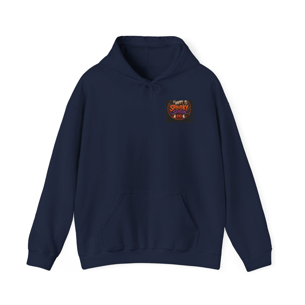 Hoodie — Small 'Spooky' Halloween Pumpkin Patch Graphic