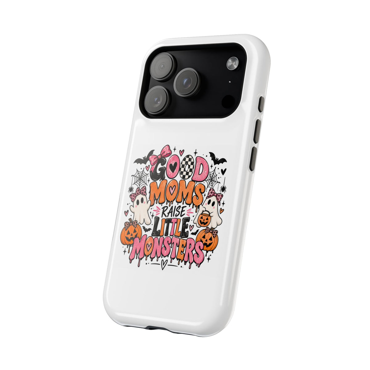 Phone Case — “Good Moms Raise Little Monsters” Halloween Magnetic Impact-Resistant Case