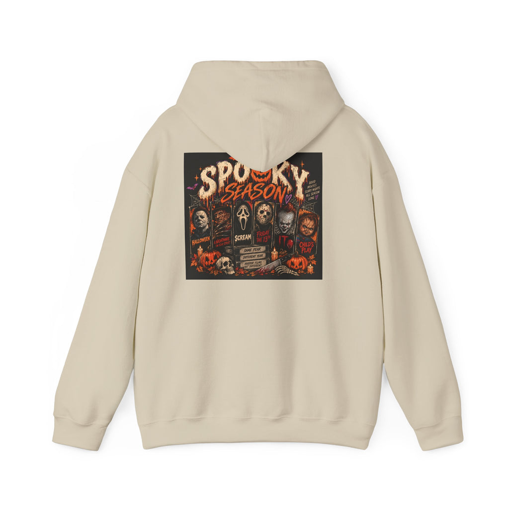 Spooky Season Hoodie — Halloween Horror Movie Character Pullover