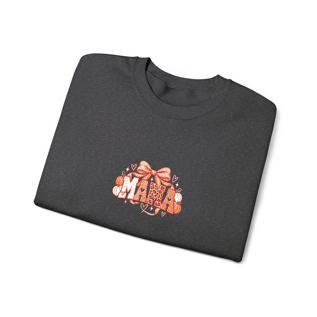 Cute Orange Kittens Crewneck Sweatshirt — Small Chest Cat Cluster Design