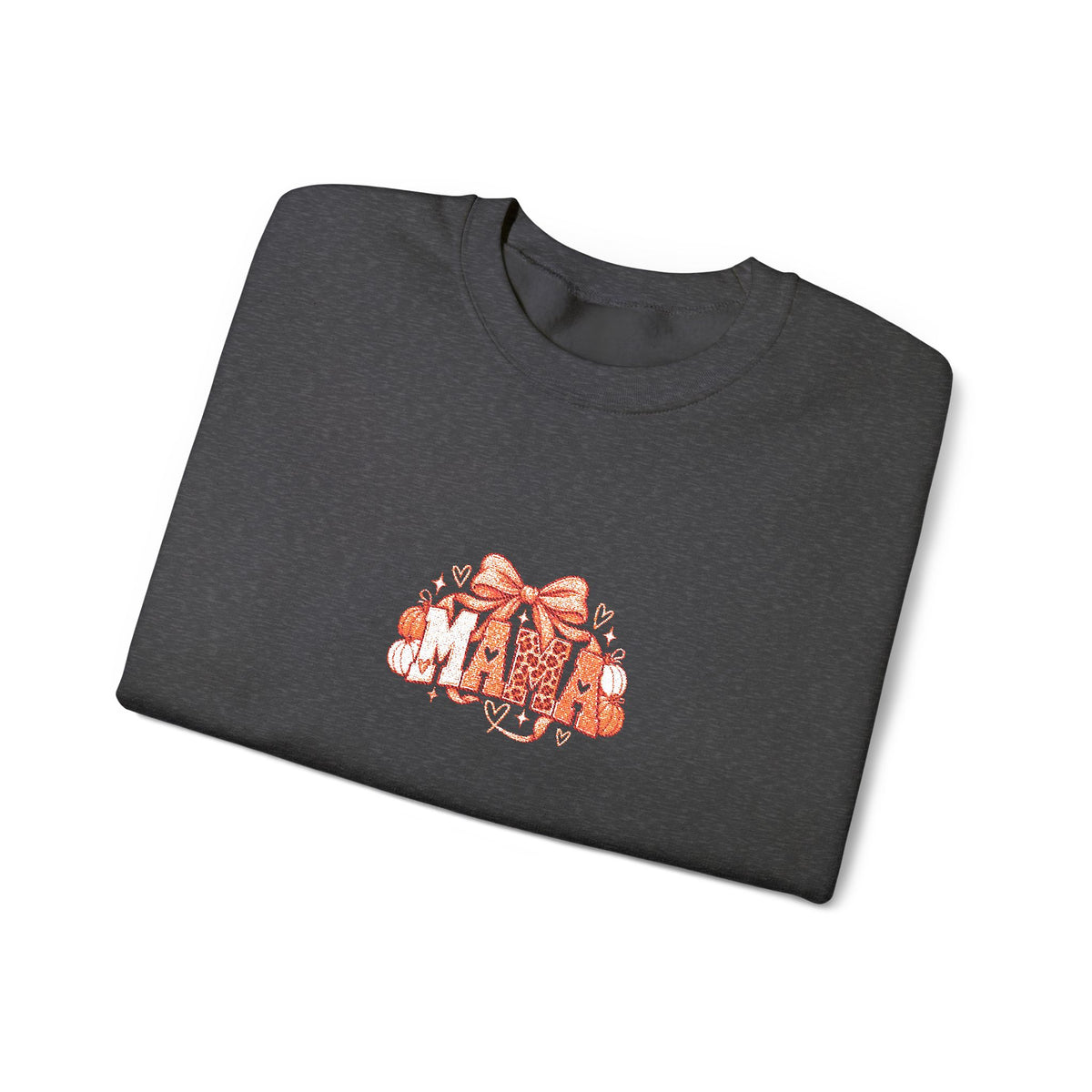 Cute Orange Kittens Crewneck Sweatshirt — Small Chest Cat Cluster Design