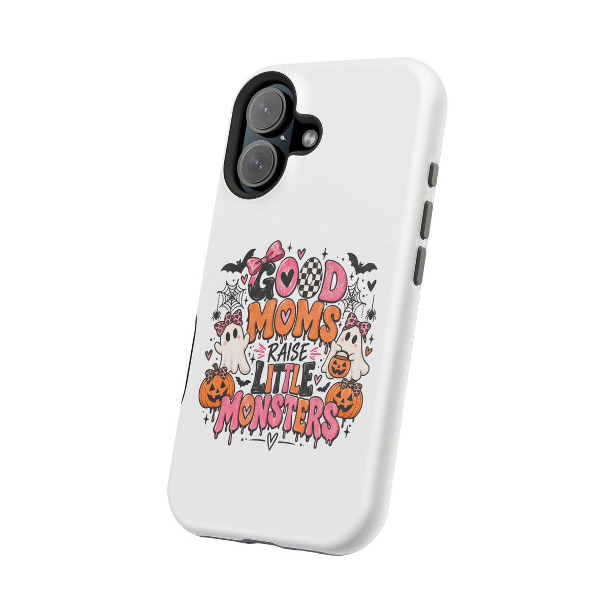 Phone Case — “Good Moms Raise Little Monsters” Halloween Magnetic Impact-Resistant Case