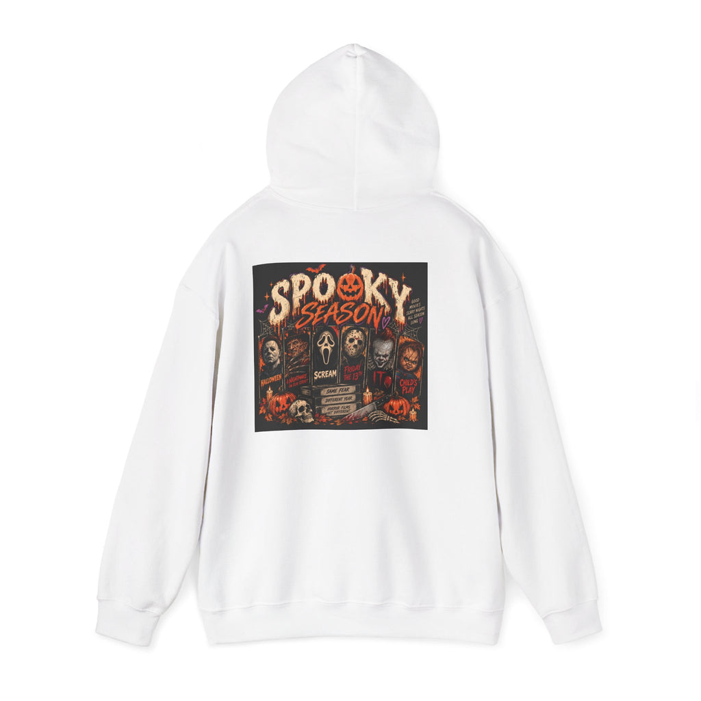 Spooky Season Hoodie — Halloween Horror Movie Character Pullover