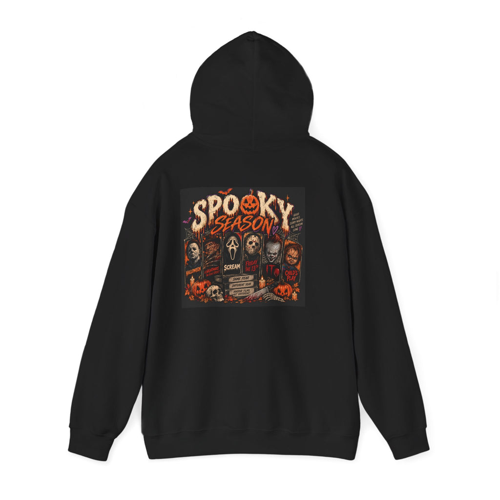Spooky Season Hoodie — Halloween Horror Movie Character Pullover