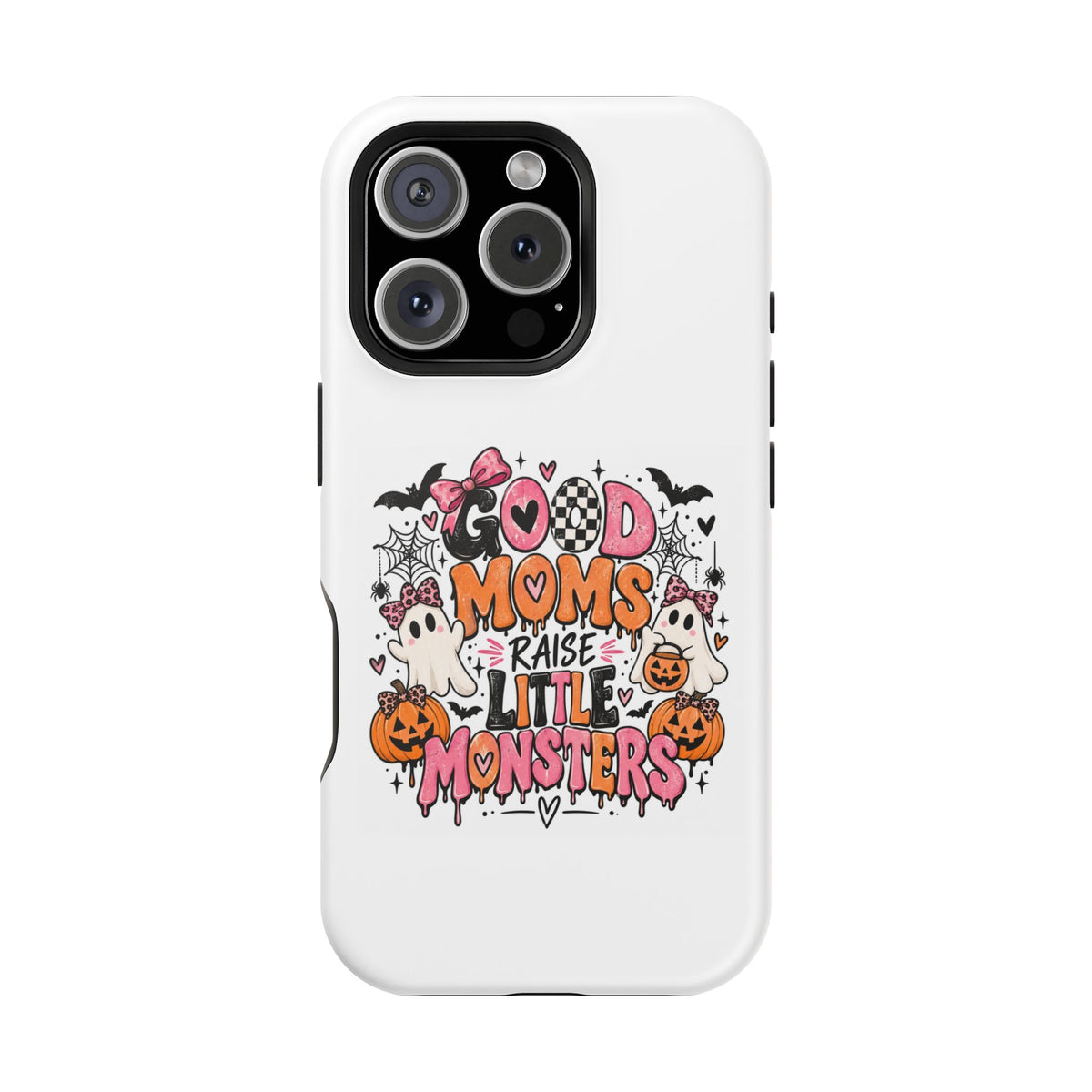 Phone Case — “Good Moms Raise Little Monsters” Halloween Magnetic Impact-Resistant Case