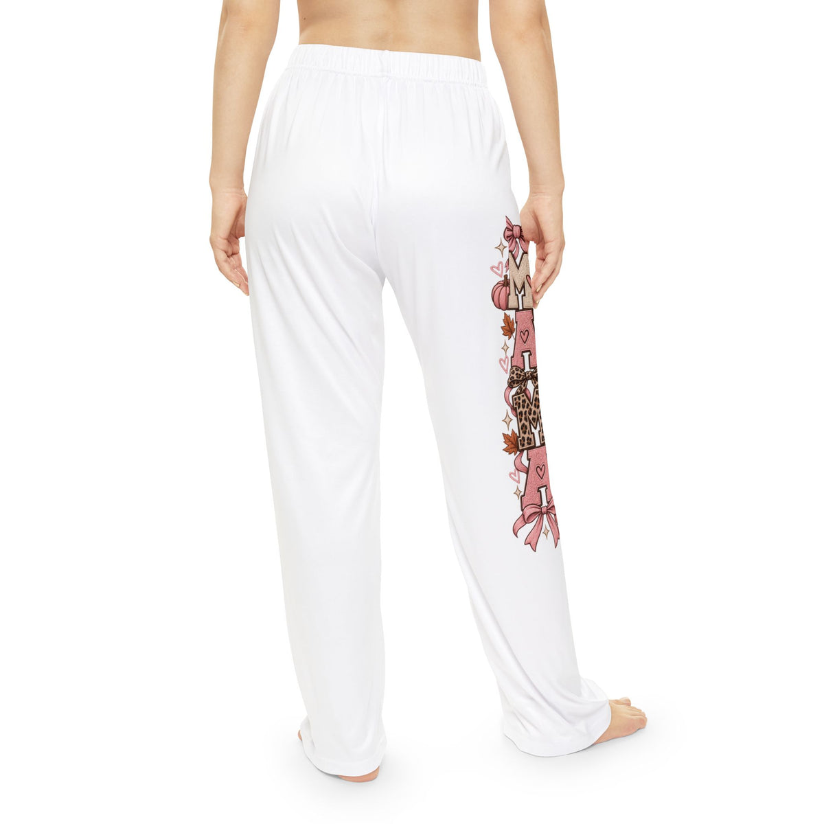 Floral 'Mom My Whole Heart' Women's Pajama Pants