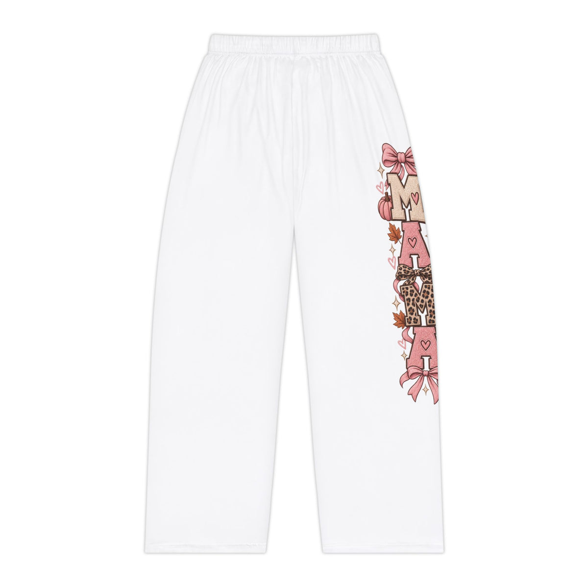 Floral 'Mom My Whole Heart' Women's Pajama Pants