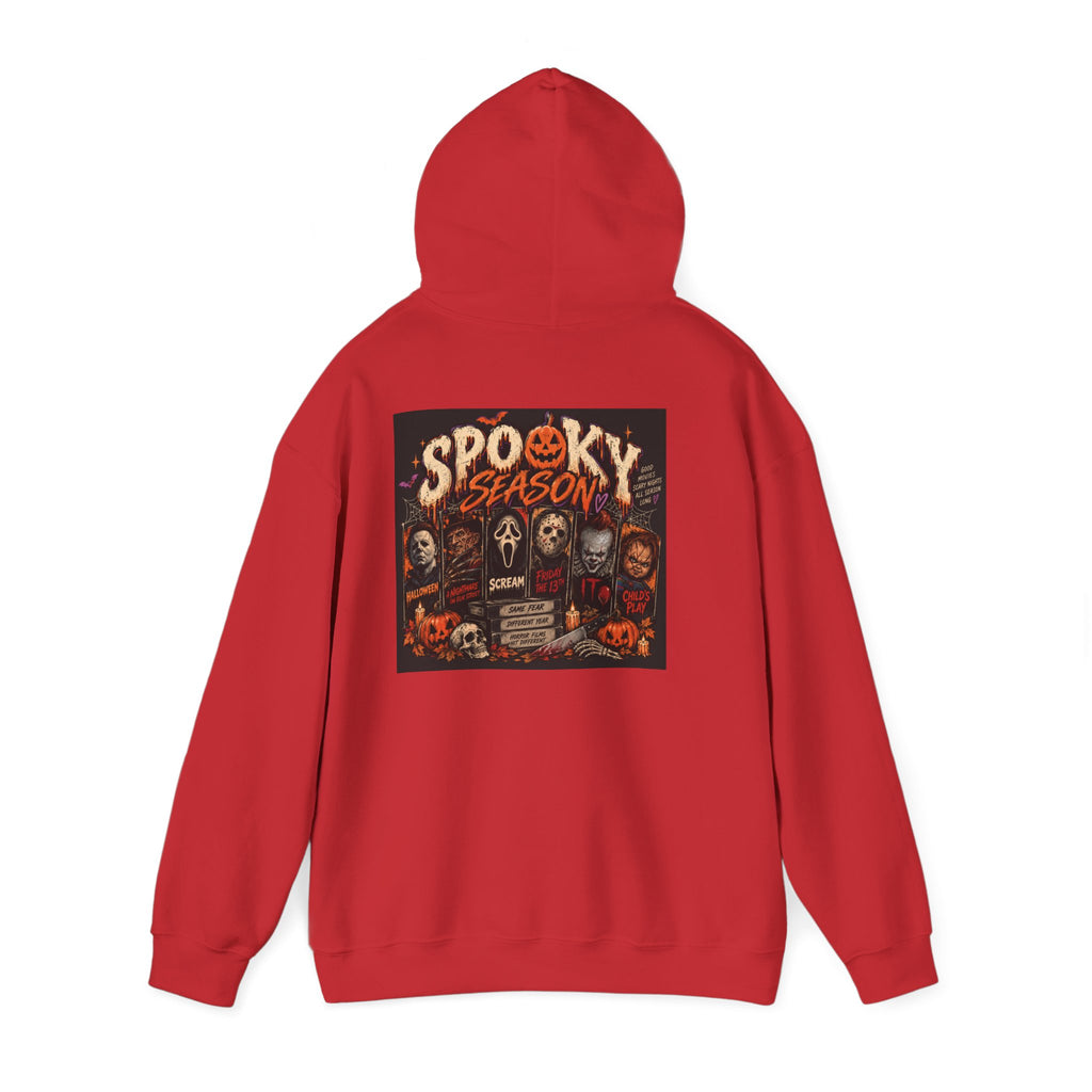 Spooky Season Hoodie — Halloween Horror Movie Character Pullover