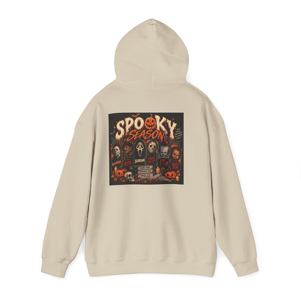 Spooky Season Hoodie — Halloween Horror Movie Character Pullover