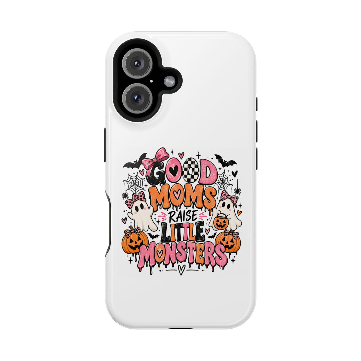 Phone Case — “Good Moms Raise Little Monsters” Halloween Magnetic Impact-Resistant Case