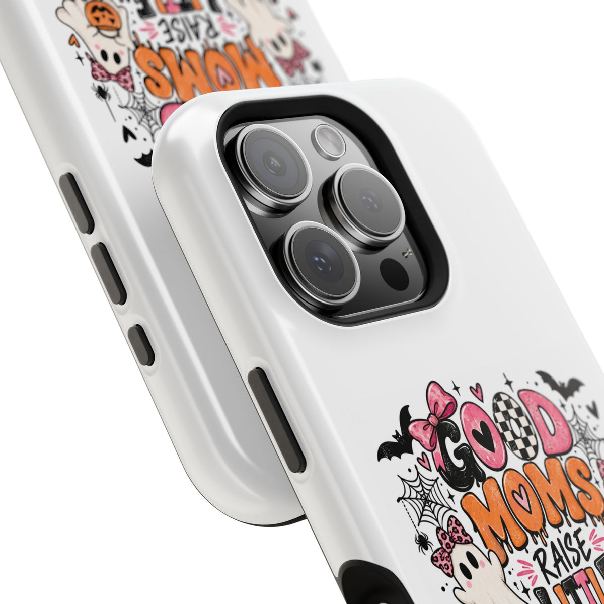 Phone Case — “Good Moms Raise Little Monsters” Halloween Magnetic Impact-Resistant Case