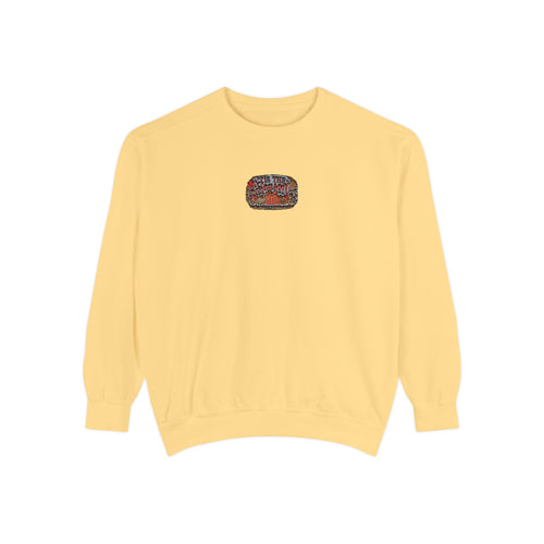 Coral Confetti Patch Sweatshirt
