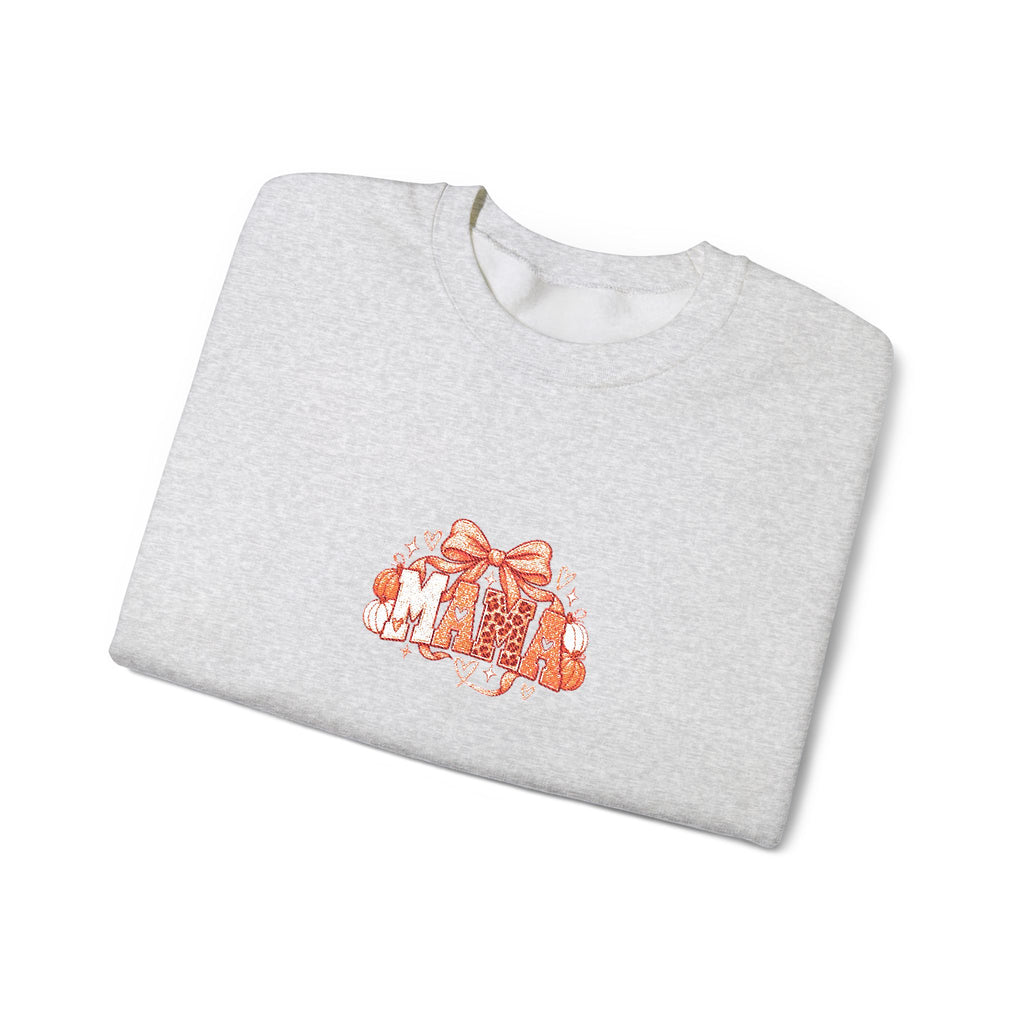 Cute Orange Kittens Crewneck Sweatshirt — Small Chest Cat Cluster Design