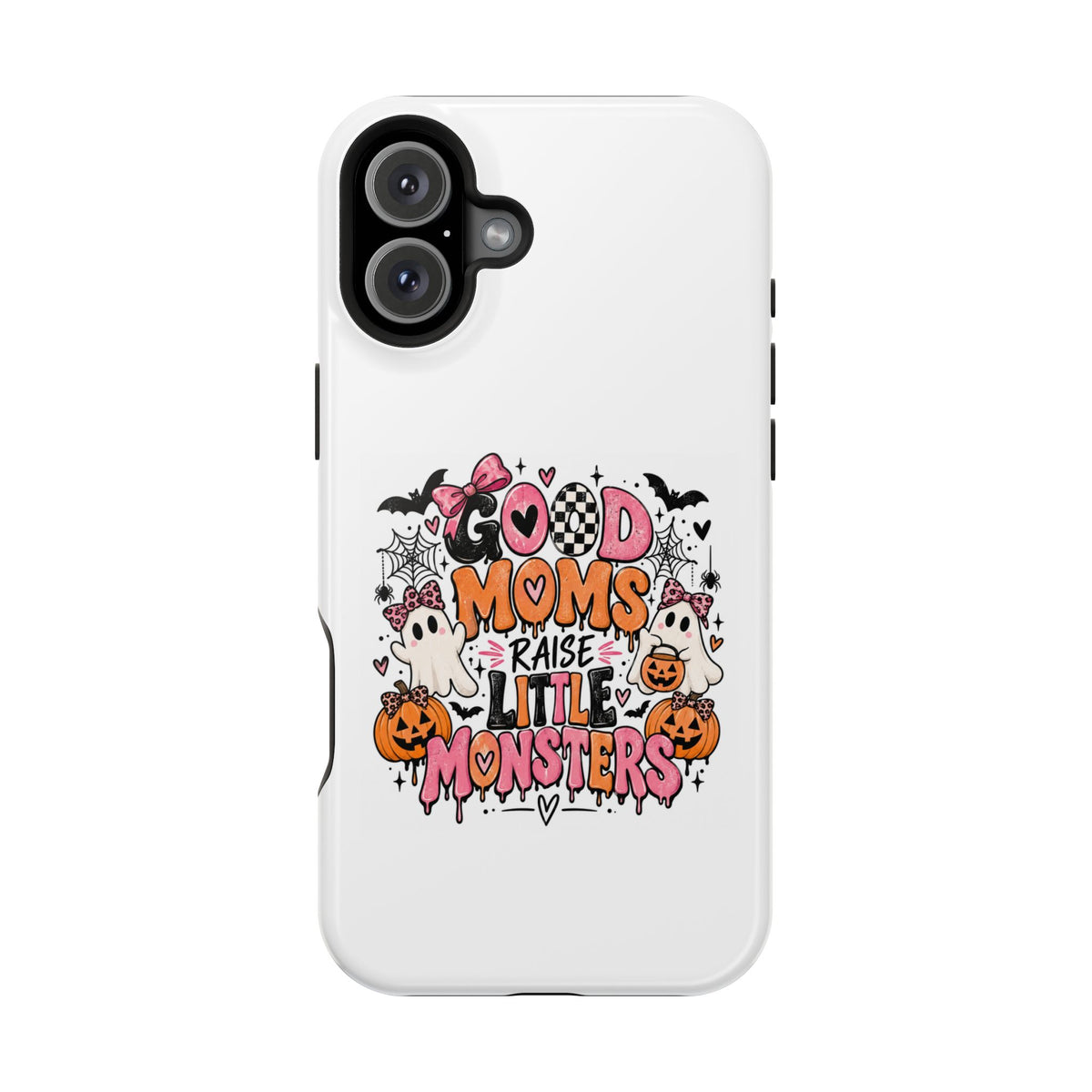 Phone Case — “Good Moms Raise Little Monsters” Halloween Magnetic Impact-Resistant Case