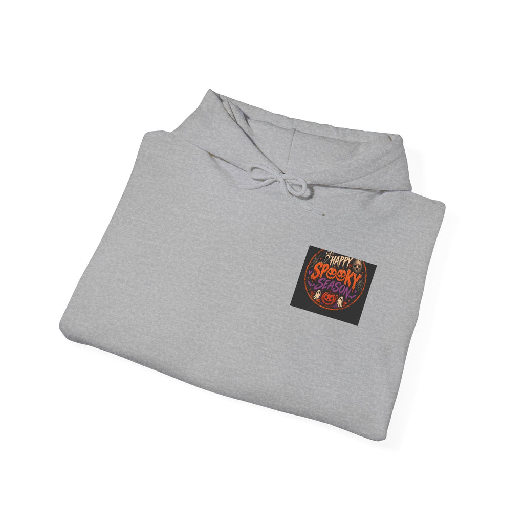Hoodie — Small 'Spooky' Halloween Pumpkin Patch Graphic
