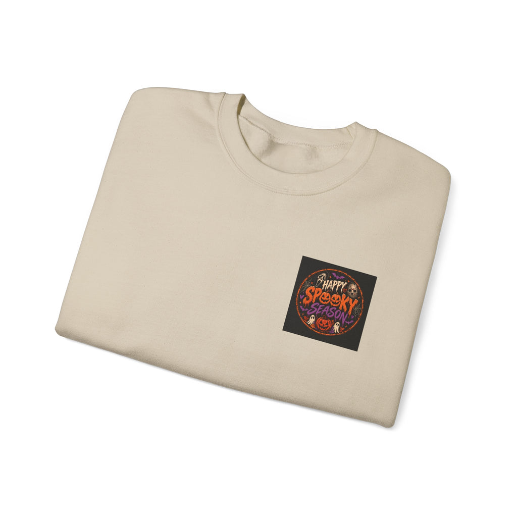Spooky Vibes Crewneck Sweatshirt — Tiny Pocket Halloween Design