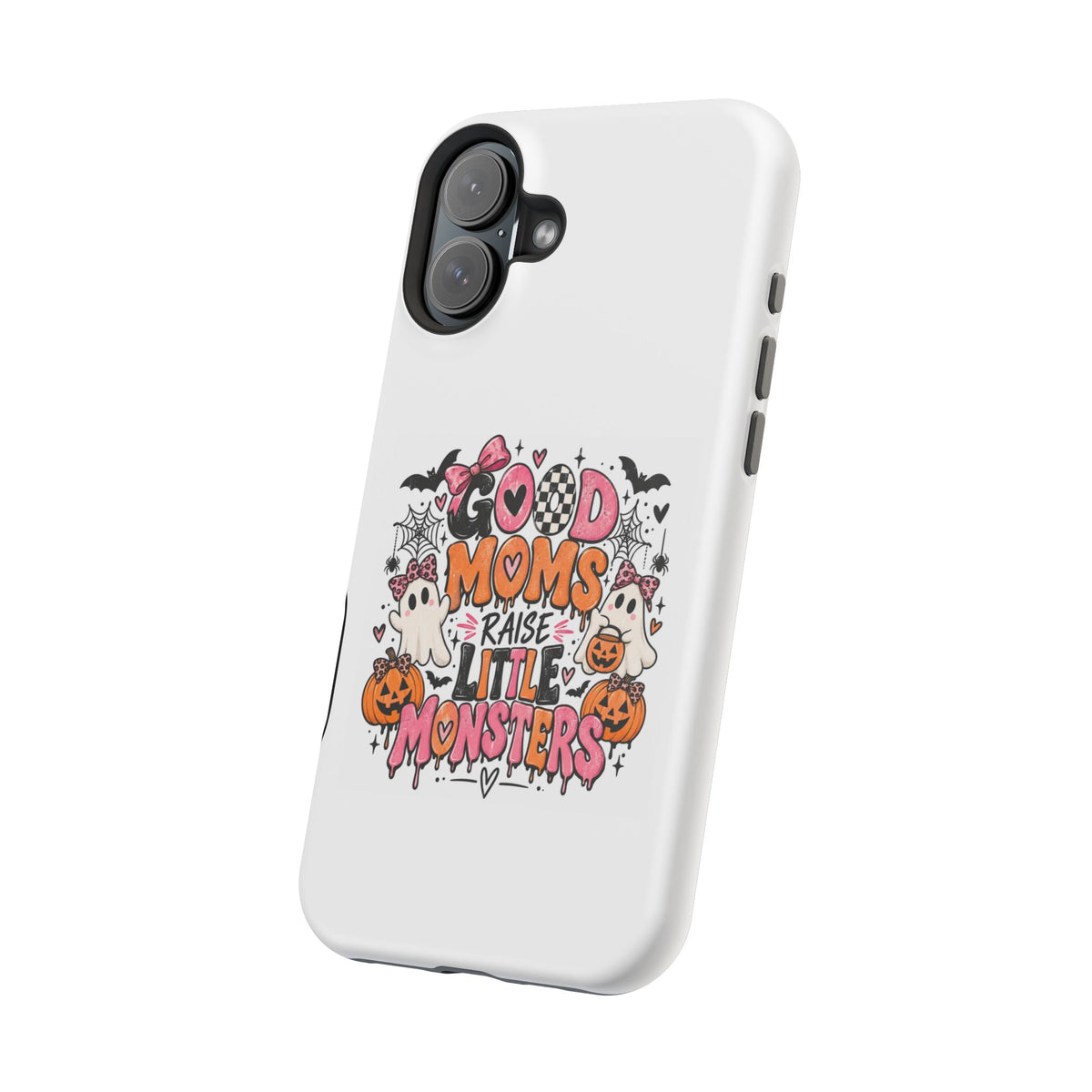 Phone Case — “Good Moms Raise Little Monsters” Halloween Magnetic Impact-Resistant Case