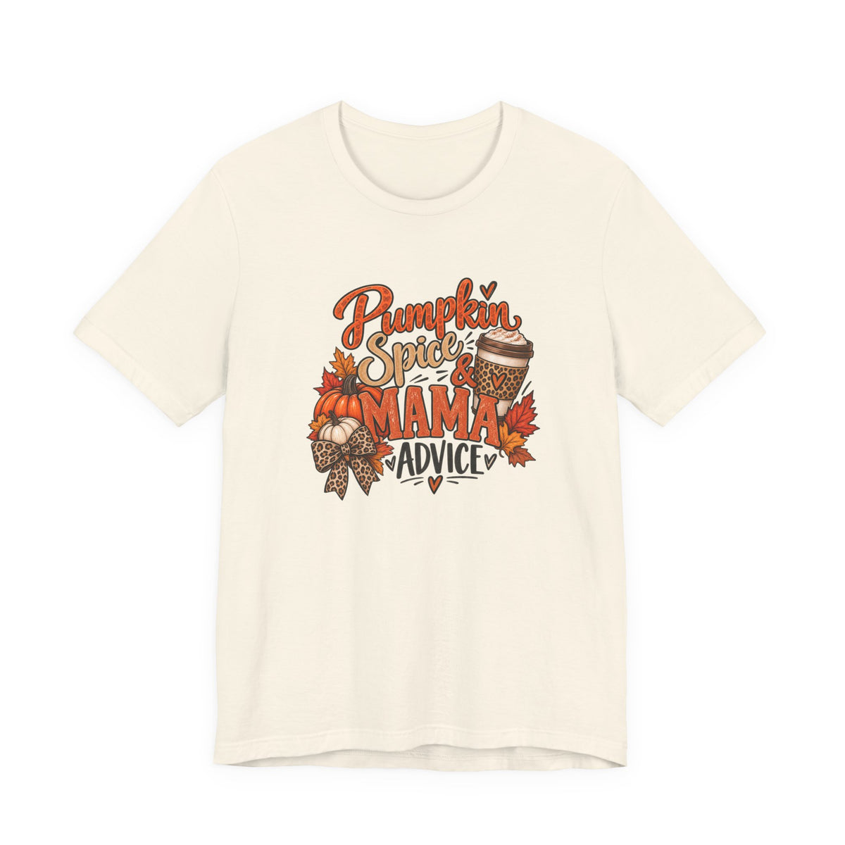 Pumpkin Spice Mama Tee — Fall Coffee Mom Shirt