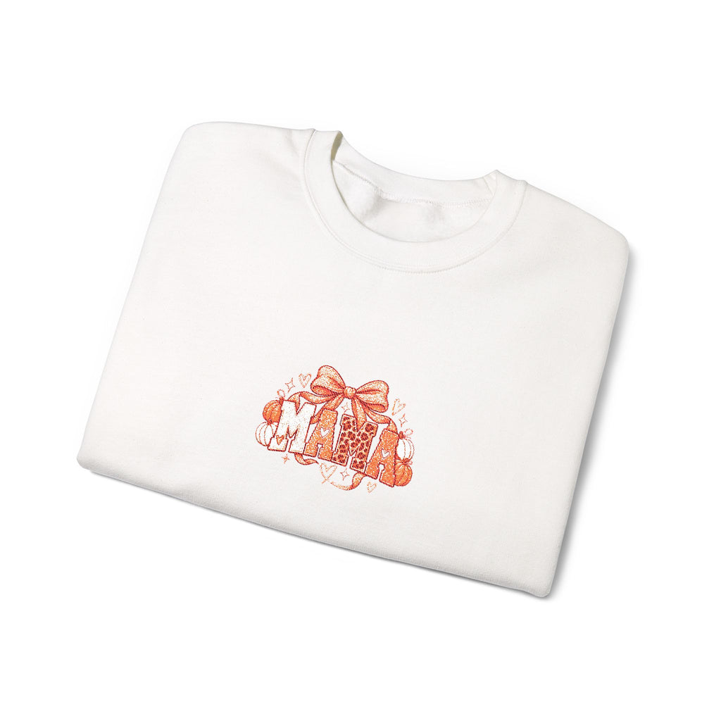 Cute Orange Kittens Crewneck Sweatshirt — Small Chest Cat Cluster Design