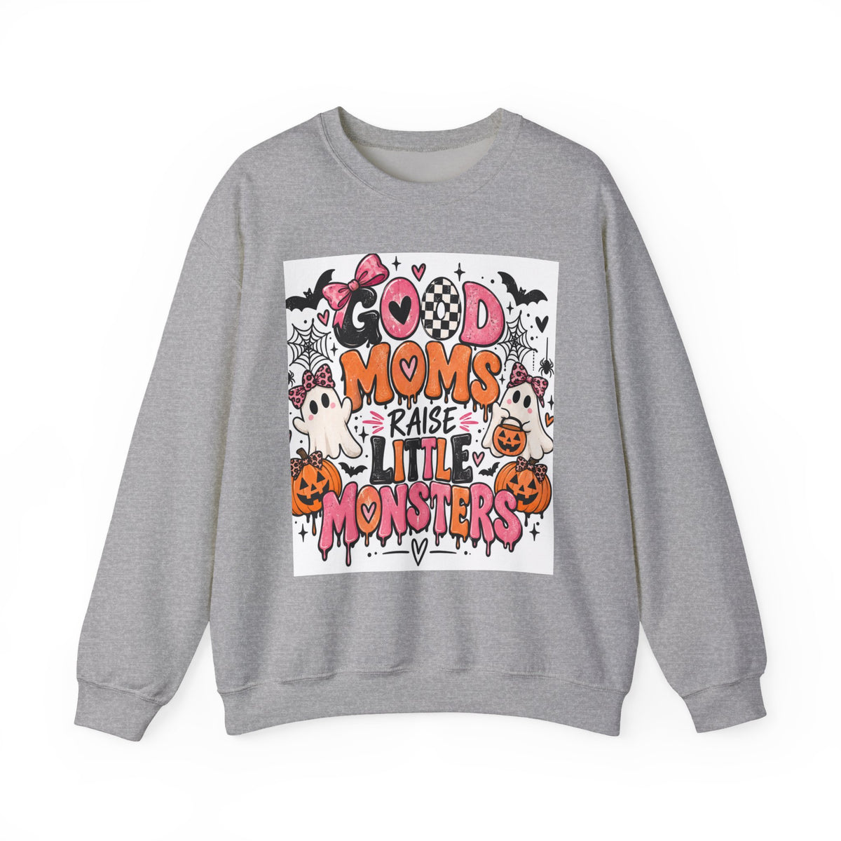 Halloween 'Good Moms Raise Little Monsters' Crewneck Sweatshirt