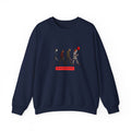 Crewneck Sweatshirt — Horror Icon Parade with Red Balloon (It-Inspired)