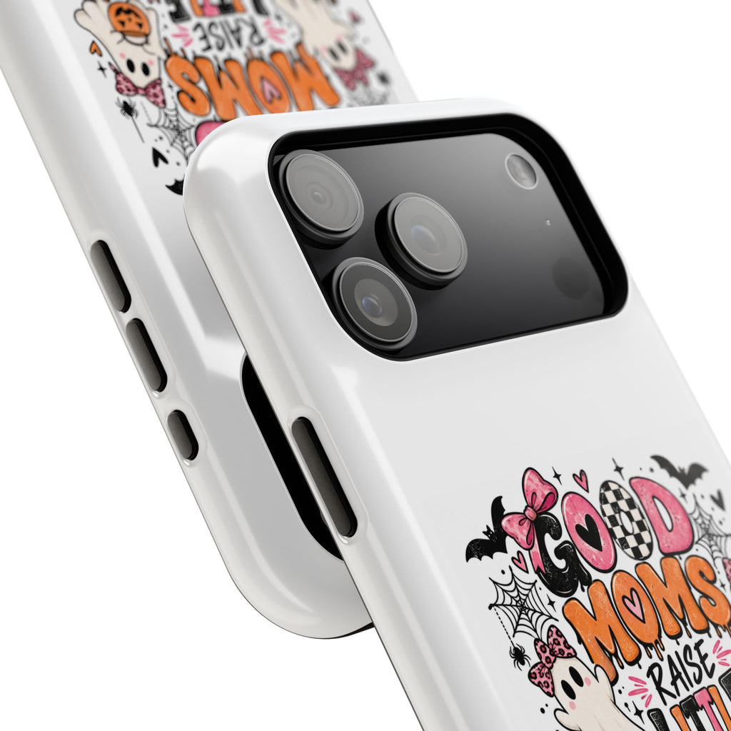 Phone Case — “Good Moms Raise Little Monsters” Halloween Magnetic Impact-Resistant Case
