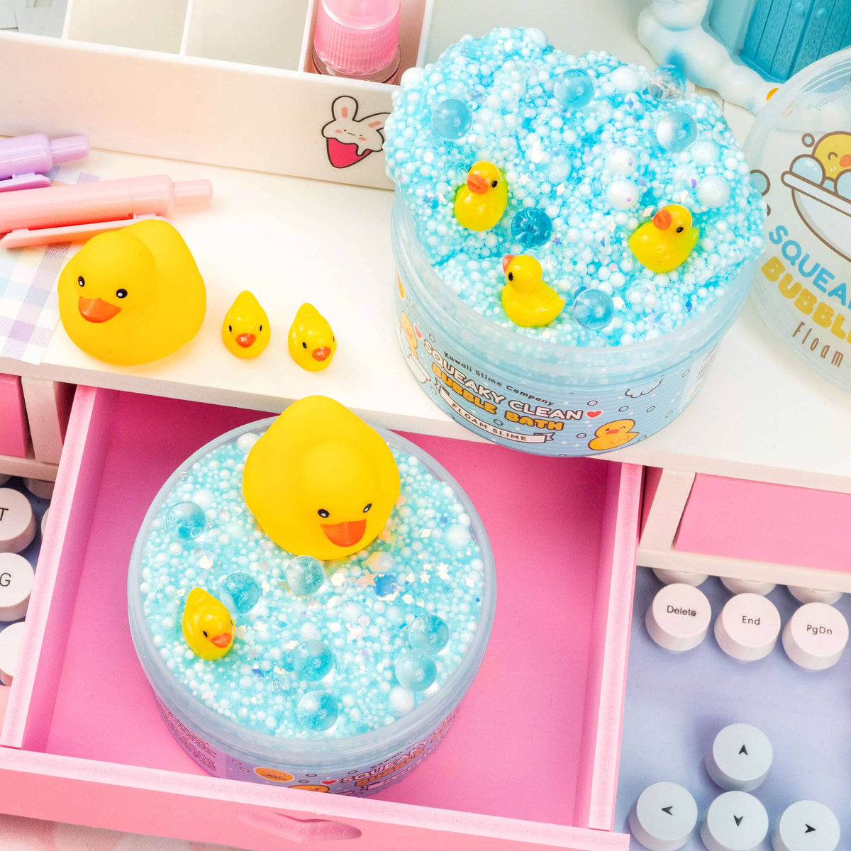 Squeaky Clean Bubble Bath slime