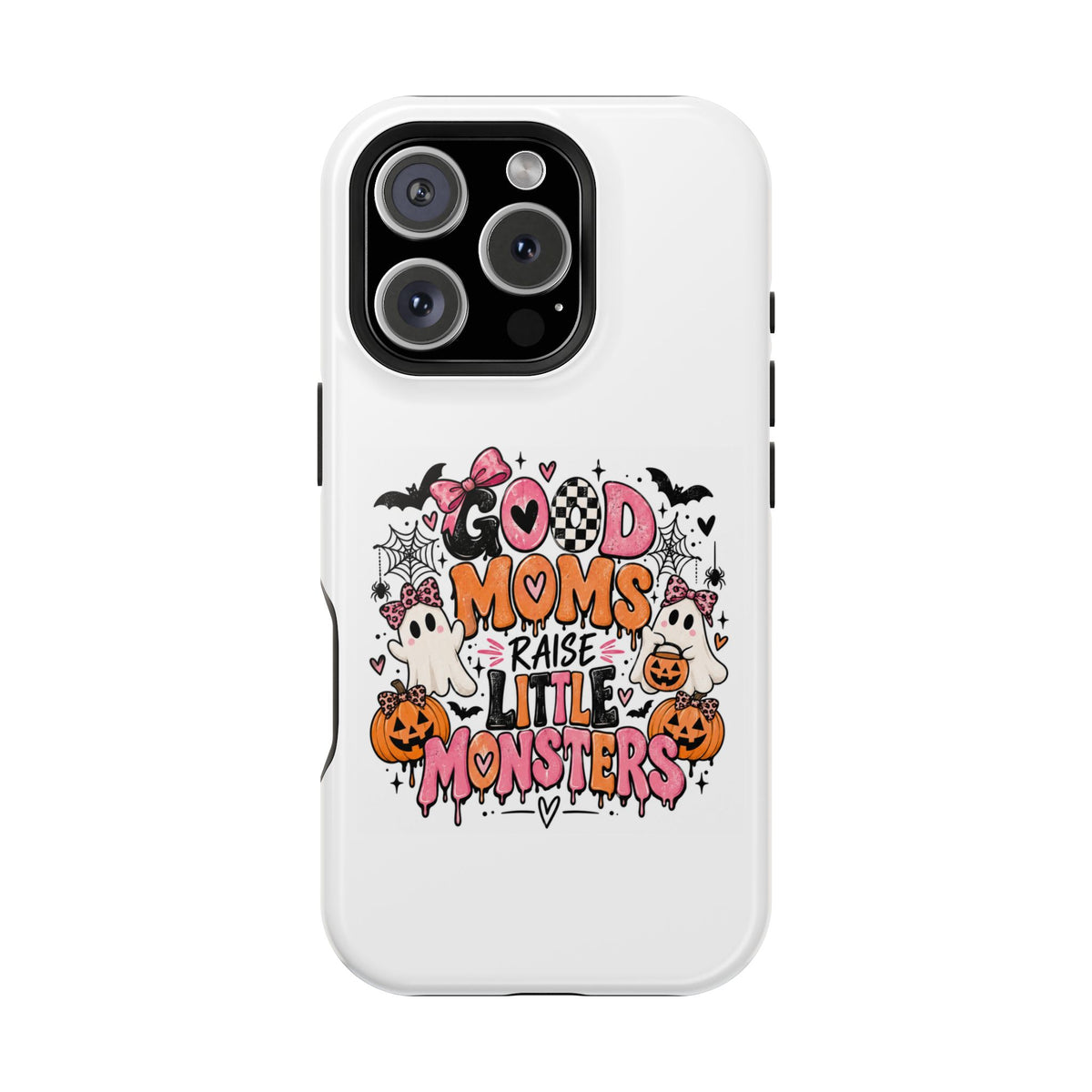 Phone Case — “Good Moms Raise Little Monsters” Halloween Magnetic Impact-Resistant Case