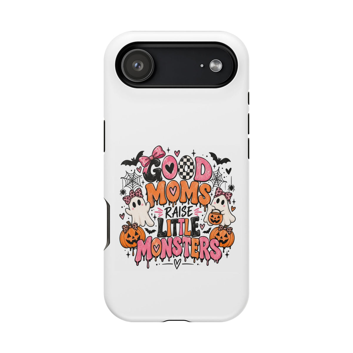 Phone Case — “Good Moms Raise Little Monsters” Halloween Magnetic Impact-Resistant Case