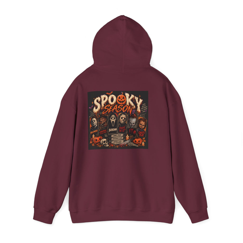 Spooky Season Hoodie — Halloween Horror Movie Character Pullover