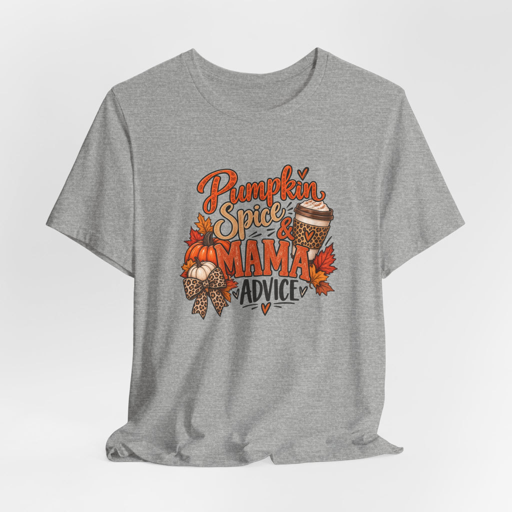 Pumpkin Spice Mama Tee — Fall Coffee Mom Shirt