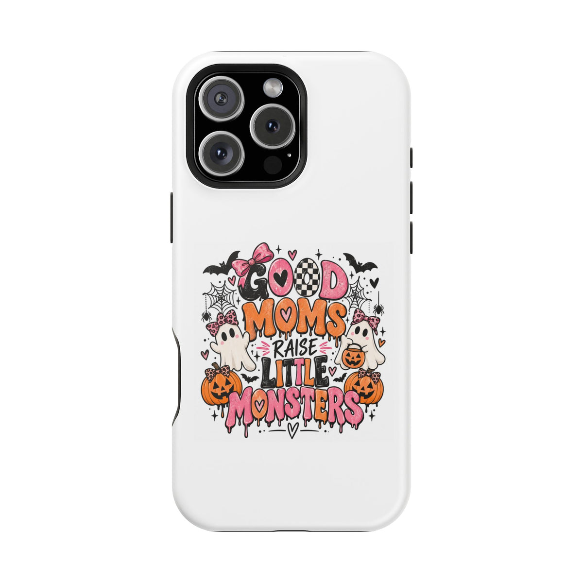 Phone Case — “Good Moms Raise Little Monsters” Halloween Magnetic Impact-Resistant Case