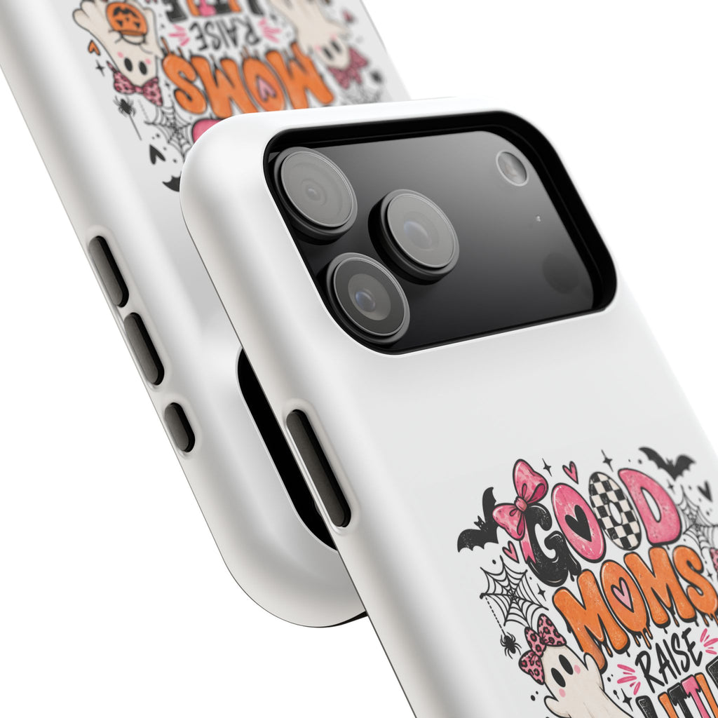 Phone Case — “Good Moms Raise Little Monsters” Halloween Magnetic Impact-Resistant Case