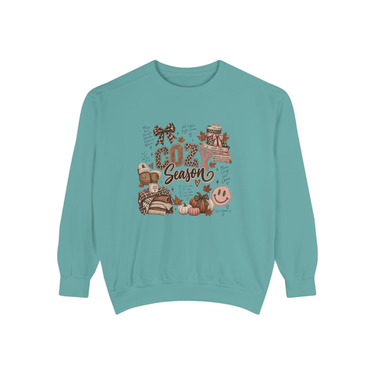 Cozy Season Sweatshirt — Autumn Comfort Graphic Sweatshirt ("Cozy Season")