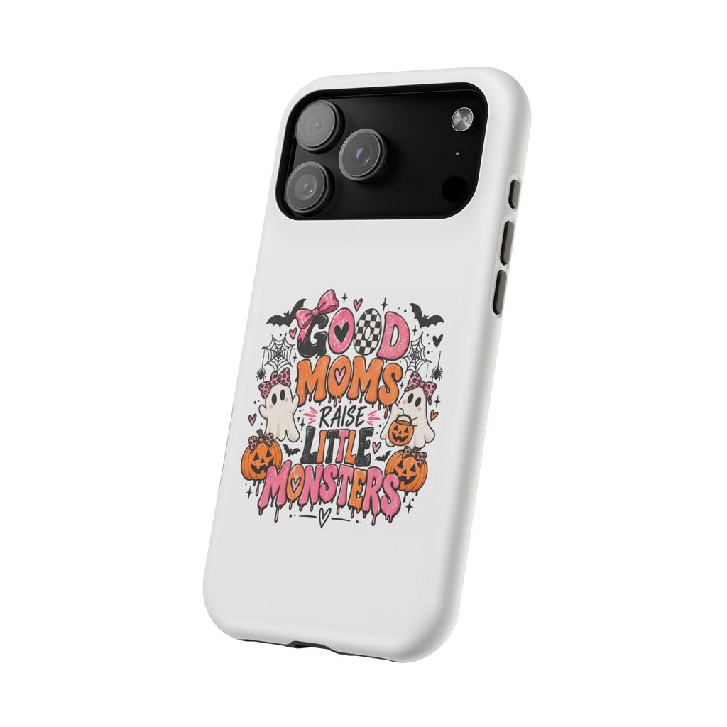 Phone Case — “Good Moms Raise Little Monsters” Halloween Magnetic Impact-Resistant Case