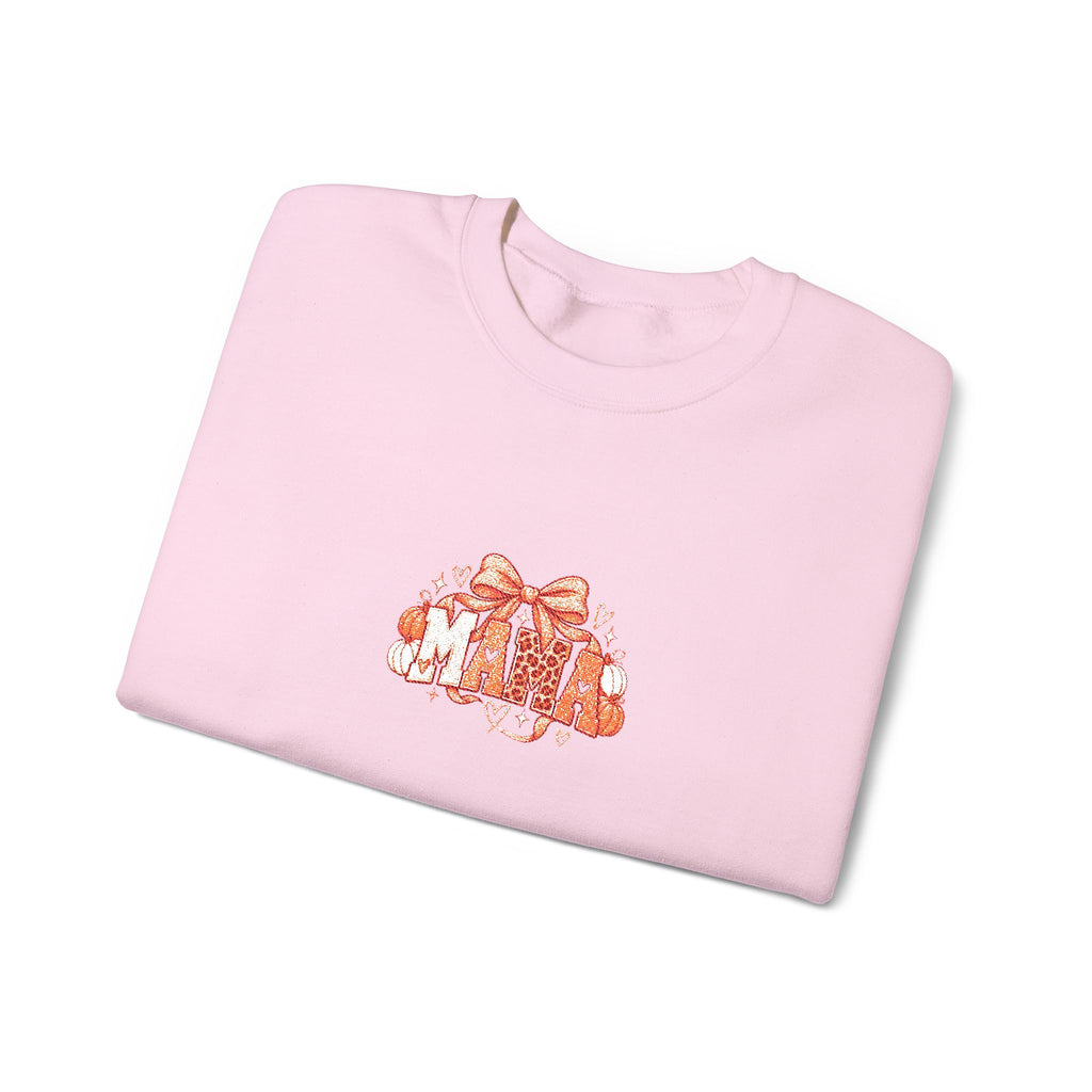 Cute Orange Kittens Crewneck Sweatshirt — Small Chest Cat Cluster Design