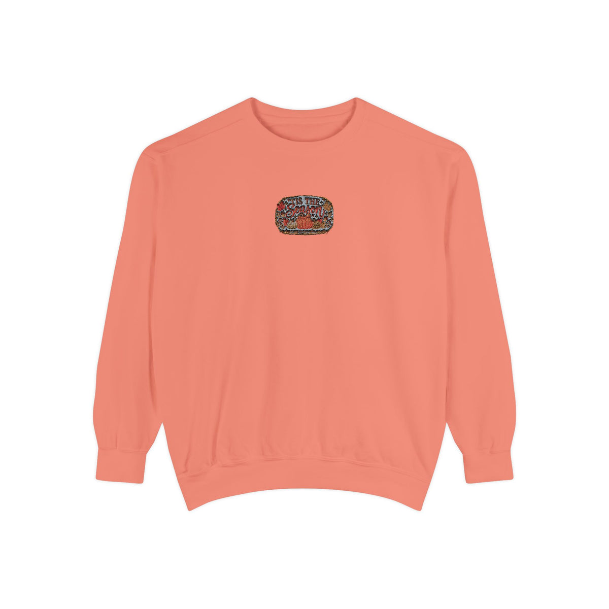 Coral Confetti Patch Sweatshirt