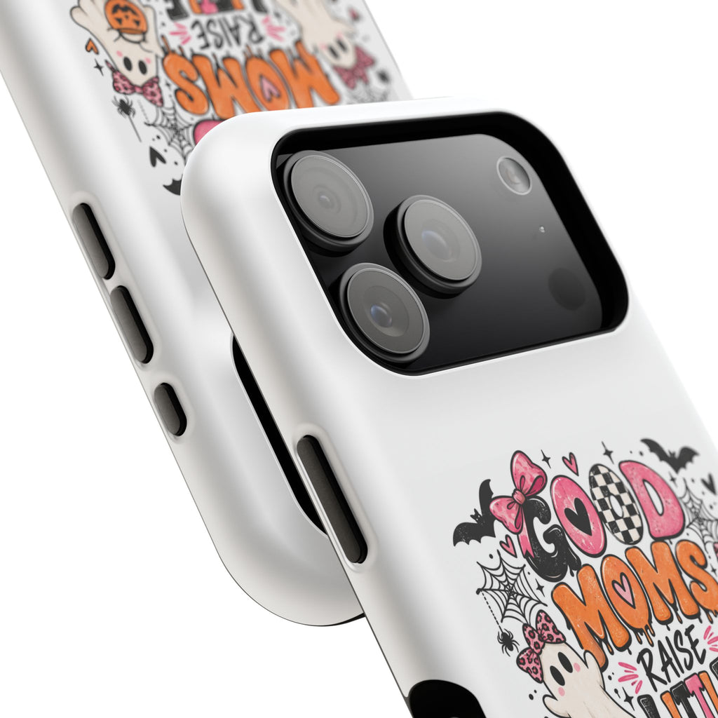 Phone Case — “Good Moms Raise Little Monsters” Halloween Magnetic Impact-Resistant Case