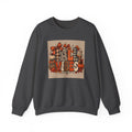 Fall Vibes Crewneck Sweatshirt — Cozy Pumpkin & Plaid Autumn Graphic