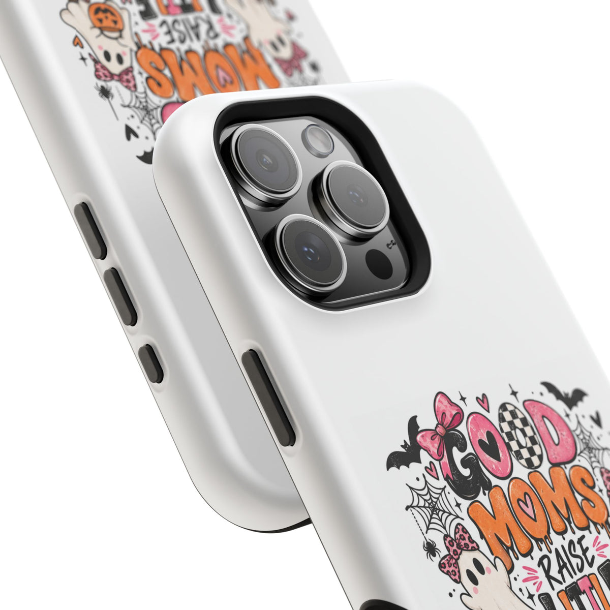 Phone Case — “Good Moms Raise Little Monsters” Halloween Magnetic Impact-Resistant Case