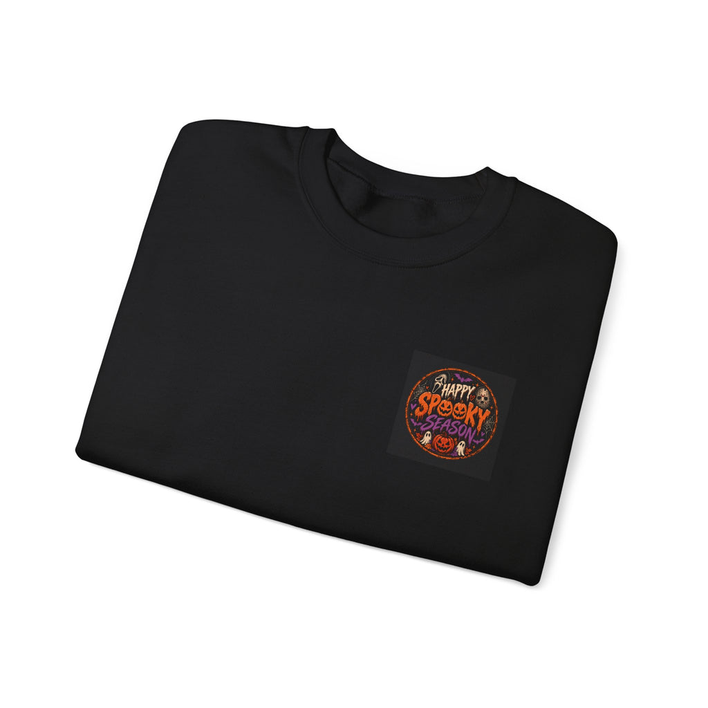 Spooky Vibes Crewneck Sweatshirt — Tiny Pocket Halloween Design
