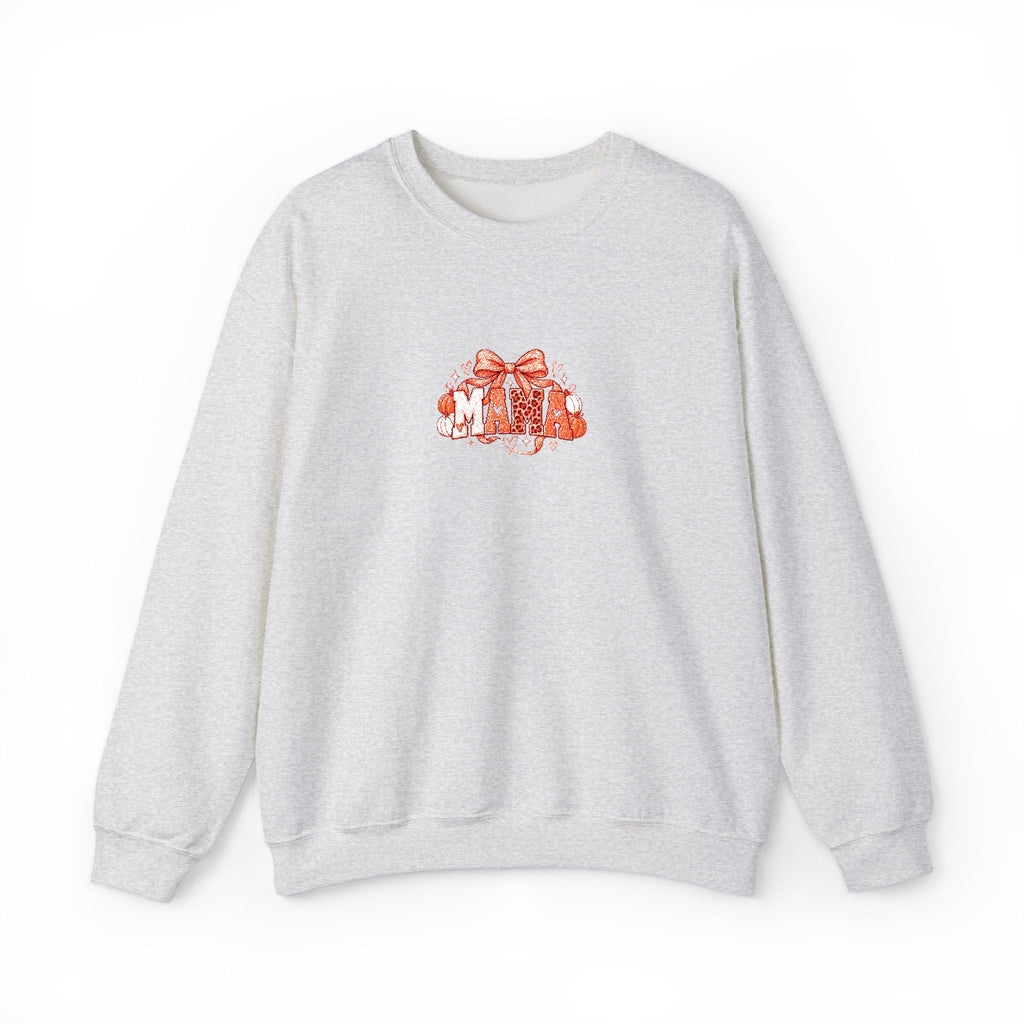 Cute Orange Kittens Crewneck Sweatshirt — Small Chest Cat Cluster Design