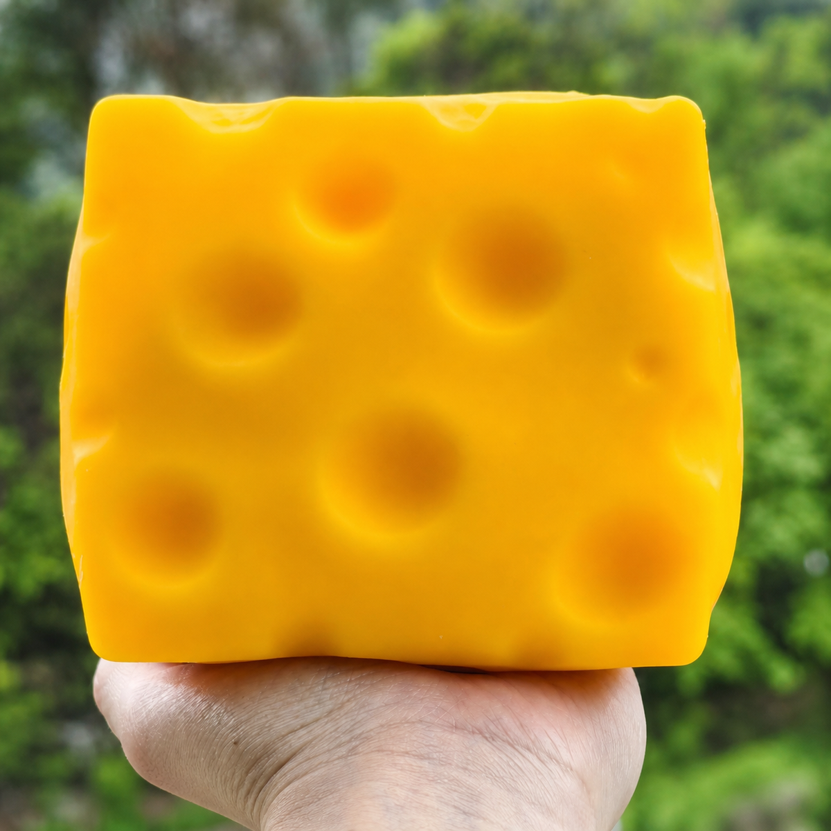 Giant cheese squishy