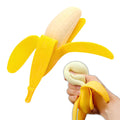 Peeled banana