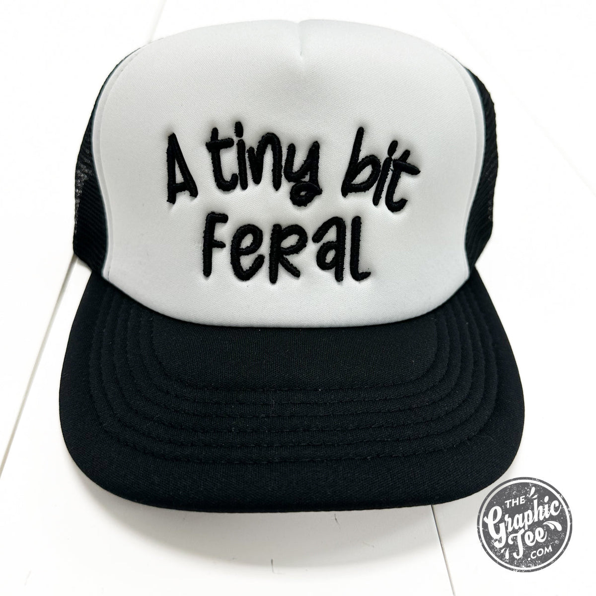 A Tiny Bit Feral Foam Trucker Cap