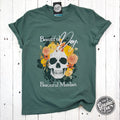 Beautiful Day. Beautiful Mindset. Pigment Dyed Short Sleeve Tee
