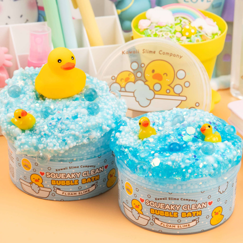 Squeaky Clean Bubble Bath slime